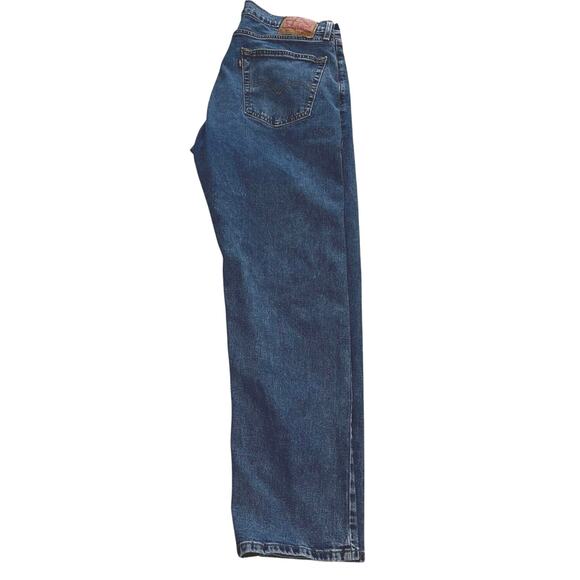 Levi's 505 Men's 36/32 Regular Fit Medium Wash Straight LEG Denim Jeans - Picture 1 of 8